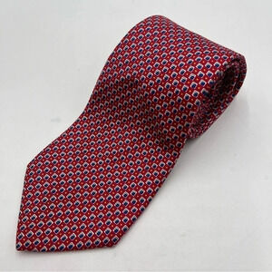 Lauren Ralph Lauren Hand Finished USA 100% Silk Neck Tie Length 56” Width 3 3/4”